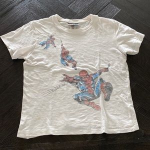 Gap kids and Junk Food Spider-Man shirt size 10